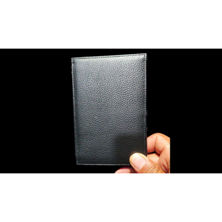 Mini Bombshell Wallet (Black Pebble) by CAHYO