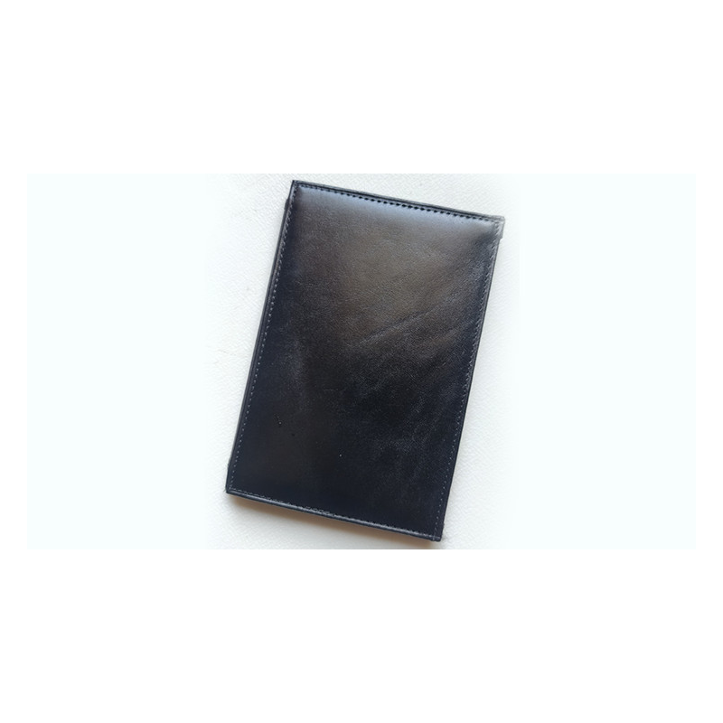 Mini Bombshell Wallet (Black Smooth) by CAHYO