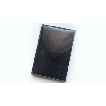 Mini Bombshell Wallet (Black Smooth) by CAHYO