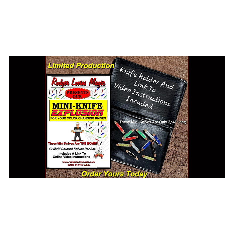 Mini- Knife Explosion by Rodger Lovins