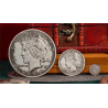 Mini Peace Dollar (Pack of 5 coins) by N2G