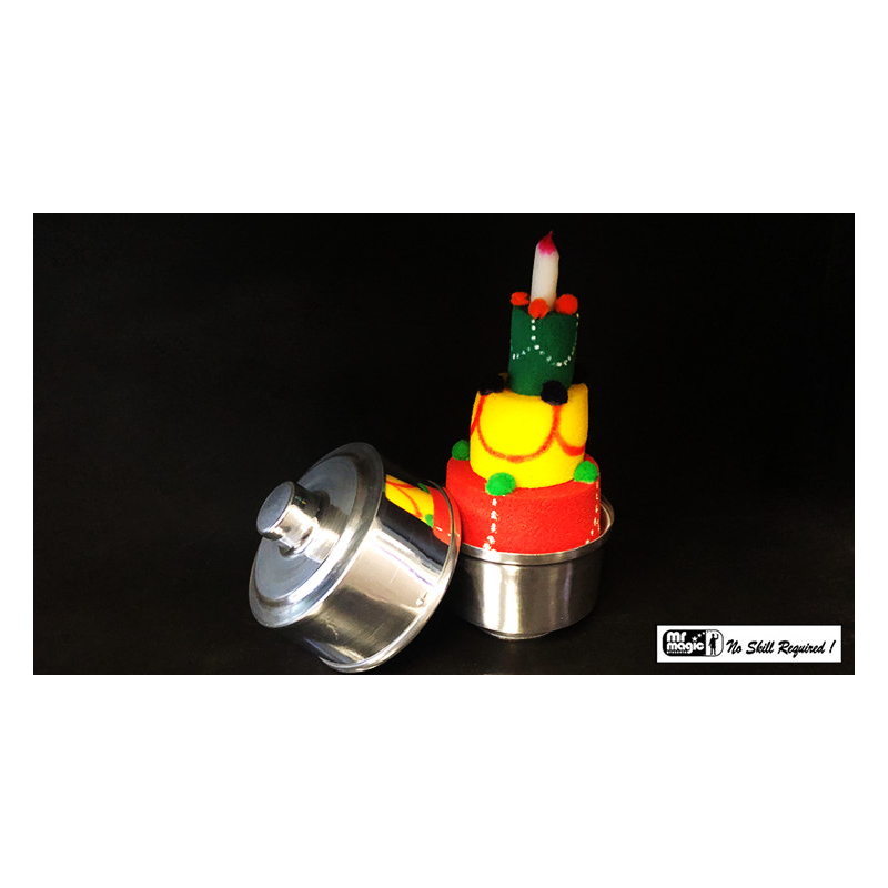 Mini Production Pan with Sponge Cake by Mr. Magic - Trick