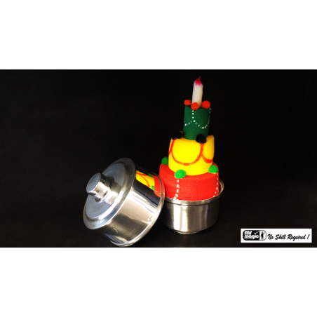 Mini Production Pan with Sponge Cake by Mr. Magic - Trick