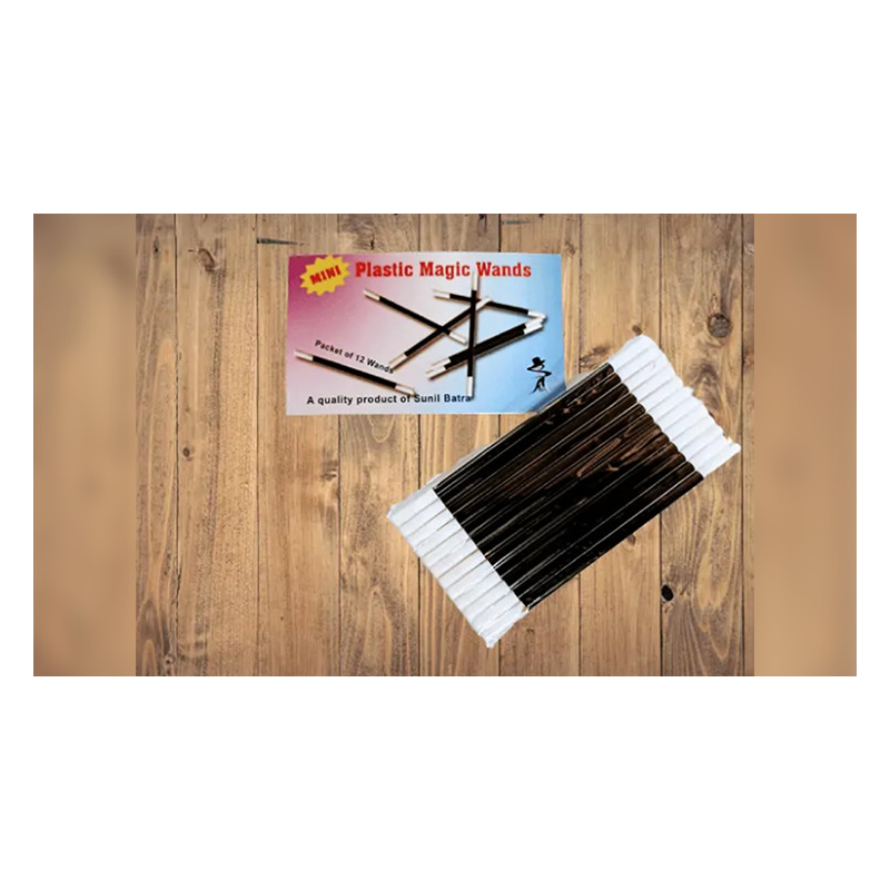 Mini Magic Wands (Black/12 perpack)
