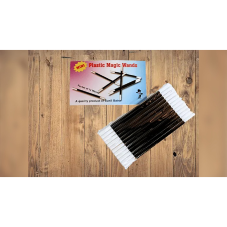Mini Magic Wands (Black/12 perpack)