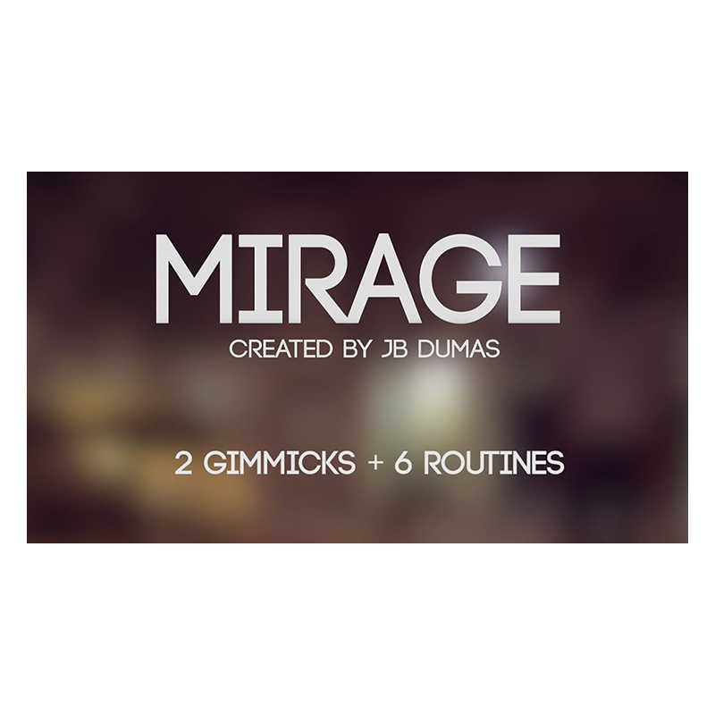 Mirage (Gimmicks and Online Instructions) by JB Dumas and David Stone - Trick