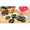 Mirror Heart Black by N2G and Ken Tsoi (Gimmicks and online instructions) - Trick