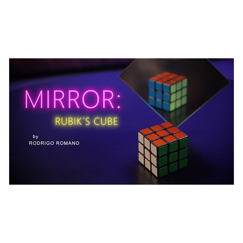 Mirror Standard Rubik Cube (Gimmick and Online Instructions) by Rodrigo Romano - Trick