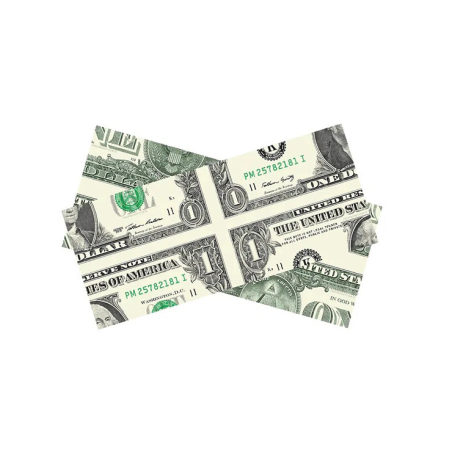 MAGIC MISMADE BILL (USD 1 Dollar Bill) by Diamond Jim Tyler