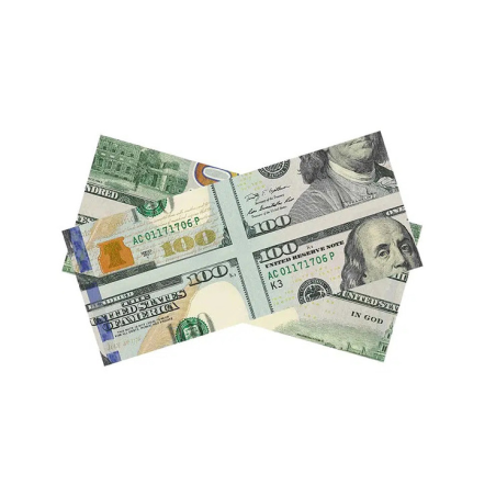 MAGIC MISMADE BILL (USD 100 Dollar Bill) by Diamond Jim Tyler