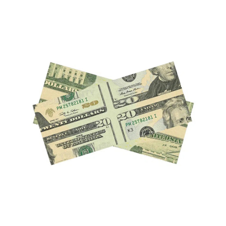 MAGIC MISMADE BILL (USD 20 Dollar Bill) by Diamond Jim Tyler
