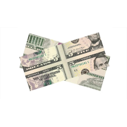 MAGIC MISMADE BILL (USD 5 Dollar Bill) by Diamond Jim Tyler