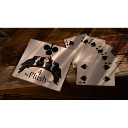 4 FLUSH BLUE by Nick Trost and Murphy's Magic - Trick