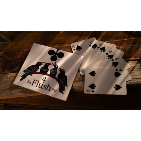 4 FLUSH BLUE by Nick Trost and Murphy's Magic - Trick