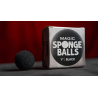 Magic Sponge Balls 50PK BLACK 1" by Murphy's Magic