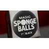 Magic Sponge Balls 50PK BLACK 1" by Murphy's Magic