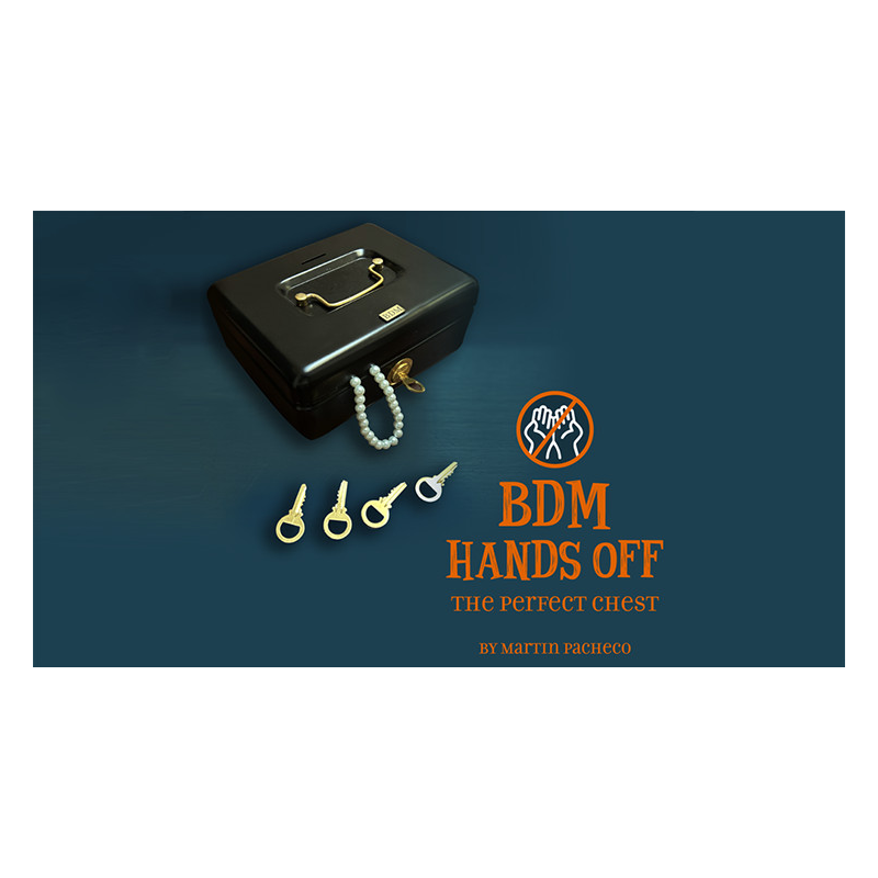 BDM Hands Off - The Perfect Chest (Gimmick and Online Instructions) by Bazar de Magia - Trick