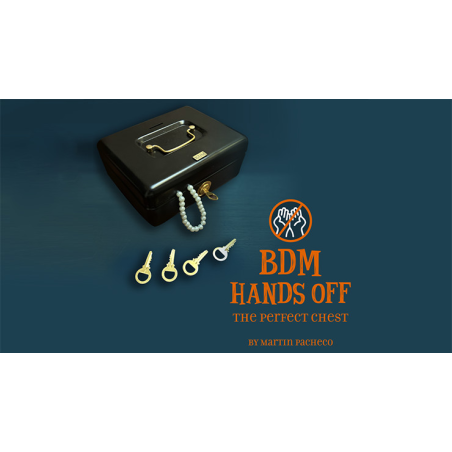 BDM Hands Off - The Perfect Chest (Gimmick and Online Instructions) by Bazar de Magia - Trick