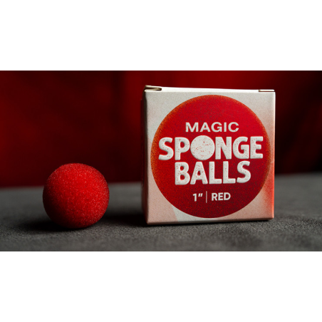 Magic Sponge Balls 50PK RED 1" by Murphy's Magic