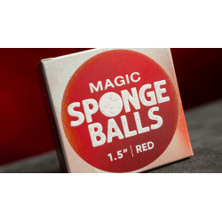 Magic Sponge Balls 50PK RED 1.5" by Murphy's Magic