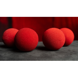 Magic Sponge Balls 50PK RED 3" by Murphy's Magic