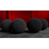 Magic Sponge Balls 4PK BLACK 3" by Murphy's Magic