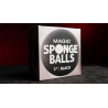 Magic Sponge Balls 4PK BLACK 3" by Murphy's Magic