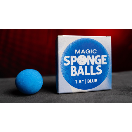 Magic Sponge Balls 4PK BLUE 1.5" by Murphy's Magic