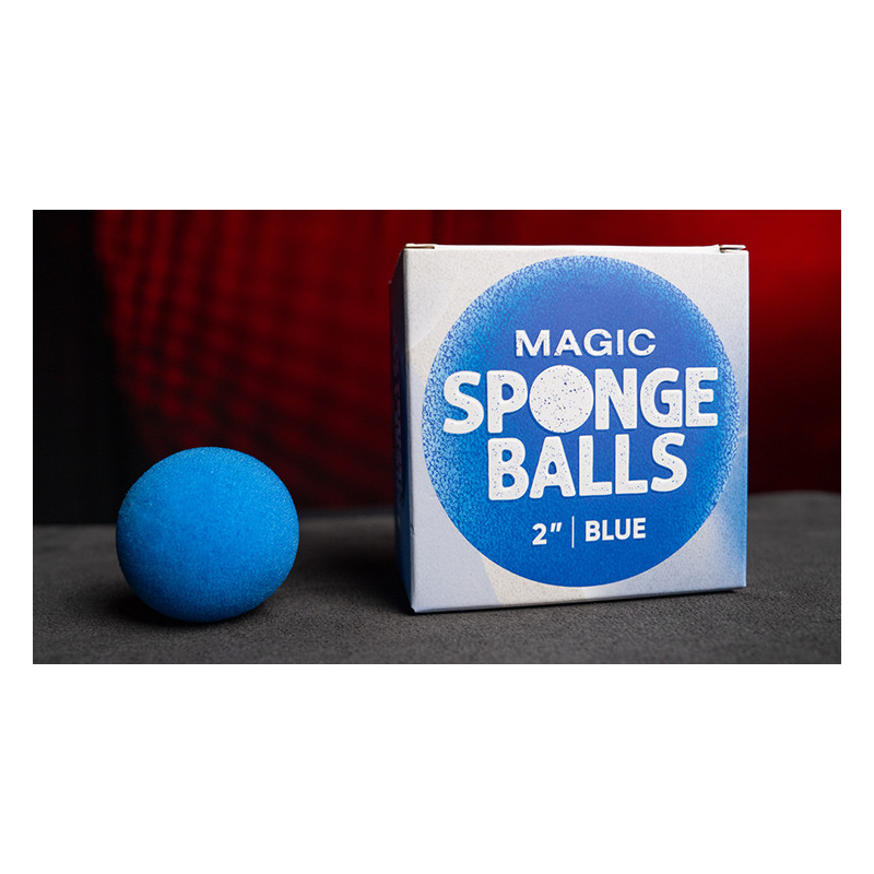 Magic Sponge Balls 4PK BLUE 2" by Murphy's Magic
