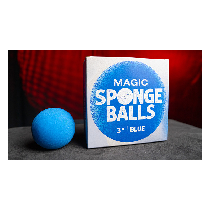 Magic Sponge Balls 4PK BLUE 3" by Murphy's Magic