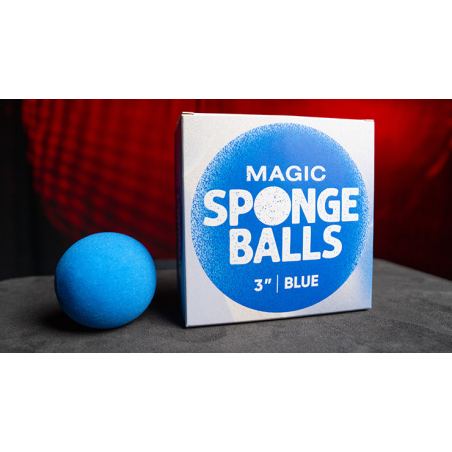 Magic Sponge Balls 4PK BLUE 3" by Murphy's Magic