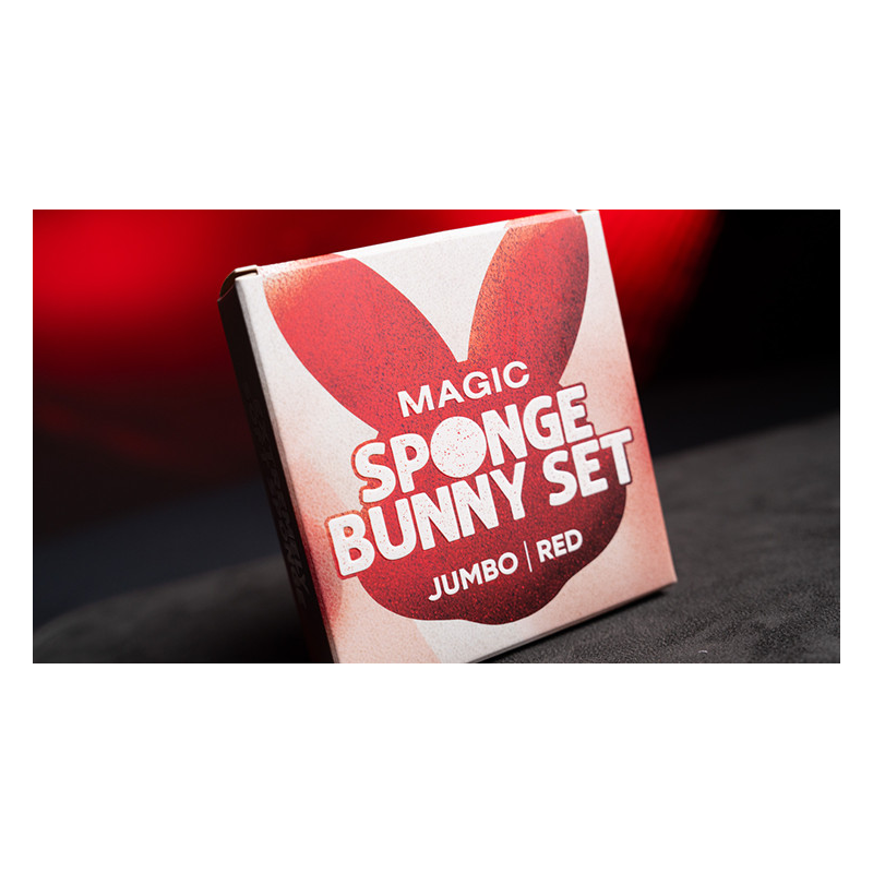 Magic Sponge Bunny Rabbit Set (Red) by Murphy's Magic