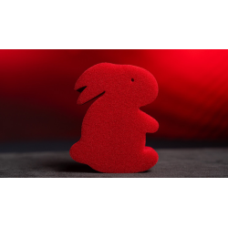 Magic Sponge Bunny Rabbit Set (Red) by Murphy's Magic