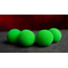 Magic Sponge Balls 4PK GREEN 1" by Murphy's Magic