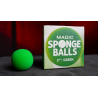 Magic Sponge Balls 4PK GREEN 2" by Murphy's Magic