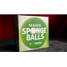Magic Sponge Balls 4PK GREEN 3" by Murphy's Magic