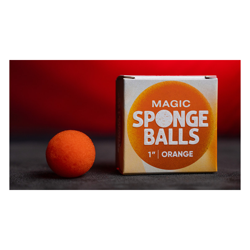 Magic Sponge Balls 4PK ORANGE 1" by Murphy's Magic