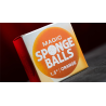 Magic Sponge Balls 4PK ORANGE 1.5" by Murphy's Magic