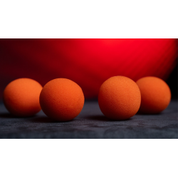 Magic Sponge Balls 4PK ORANGE 1.5" by Murphy's Magic