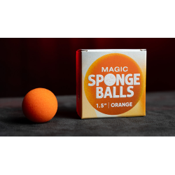 Magic Sponge Balls 4PK ORANGE 1.5" by Murphy's Magic