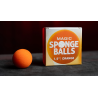 Magic Sponge Balls 4PK ORANGE 1.5" by Murphy's Magic