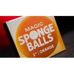 Magic Sponge Balls 4PK ORANGE 2" by Murphy's Magic