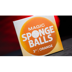 Magic Sponge Balls 4PK ORANGE 3" by Murphy's Magic
