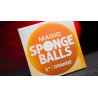 Magic Sponge Balls 4PK ORANGE 3" by Murphy's Magic