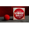 Magic Sponge Balls 4PK RED 1" by Murphy's Magic