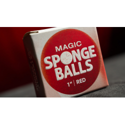 Magic Sponge Balls 4PK RED 1" by Murphy's Magic