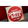 Magic Sponge Balls 4PK RED 1.5" by Murphy's Magic