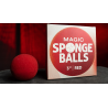 Magic Sponge Balls 4PK RED 3" by Murphy's Magic