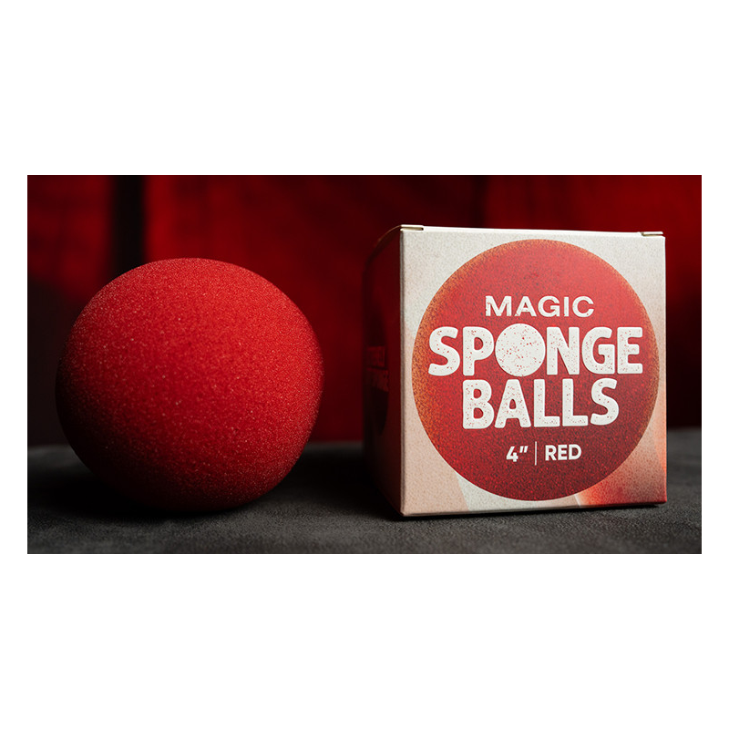 Magic Sponge Balls 1PK red 4" by Murphy's Magic