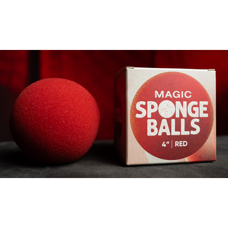 Magic Sponge Balls 1PK red 4" by Murphy's Magic